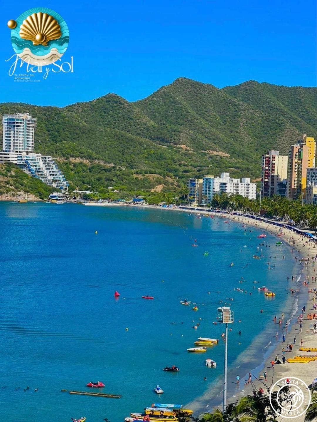 El Penon Del Rodadero Santa Marta  Exteriör bild